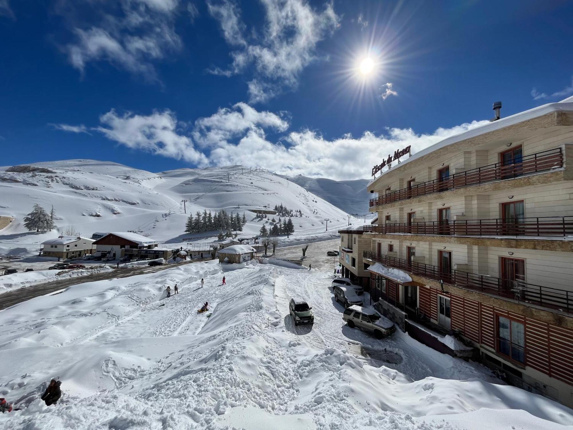 L'Escale Du Mzaar Apartamento Fārayyā Exterior foto